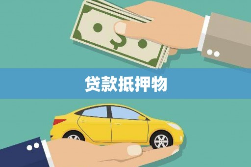 沙洋贷款抵押物