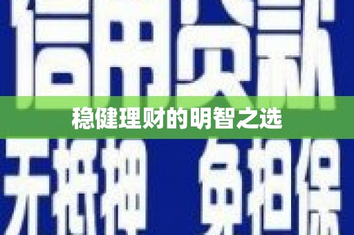 沙洋稳健理财的明智之选