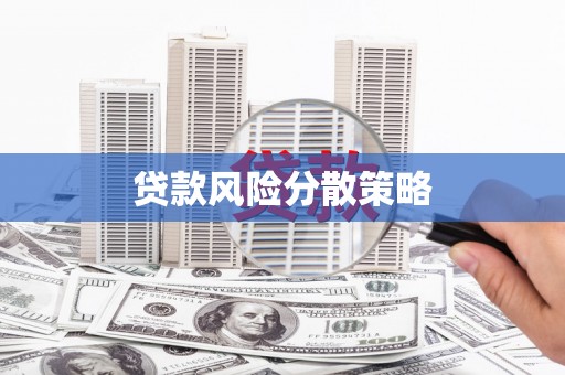 沙洋贷款风险分散策略