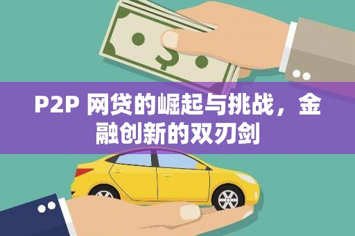 沙洋P2P 网贷的崛起与挑战，金融创新的双刃剑