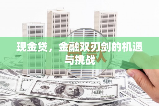 沙洋现金贷，金融双刃剑的机遇与挑战