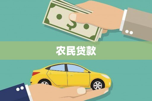 沙洋农民贷款