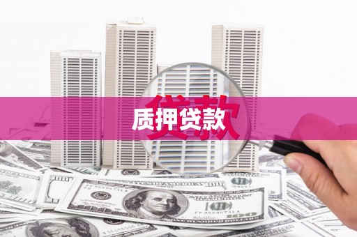 沙洋质押贷款