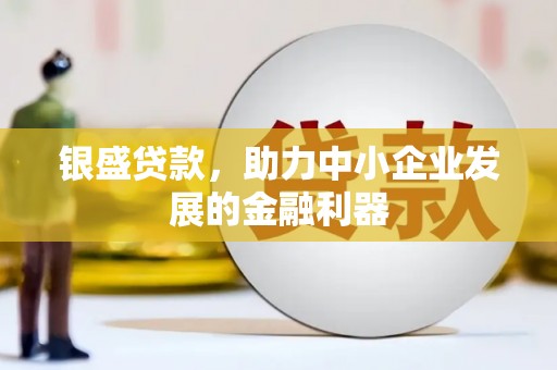 沙洋银盛贷款，助力中小企业发展的金融利器