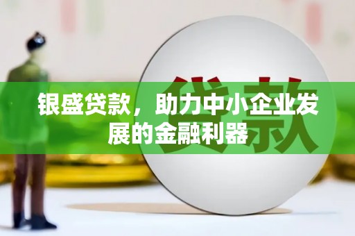 沙洋银盛贷款，助力中小企业发展的金融利器