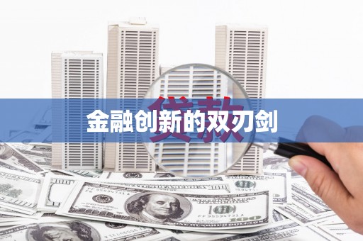 沙洋金融创新的双刃剑