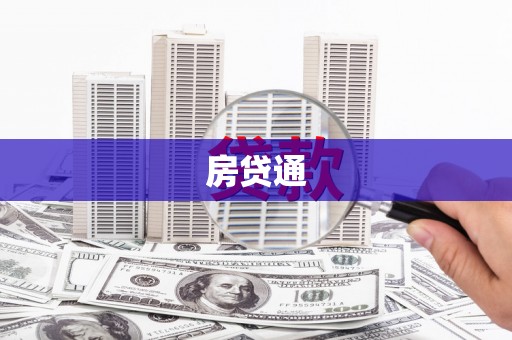 沙洋房贷通
