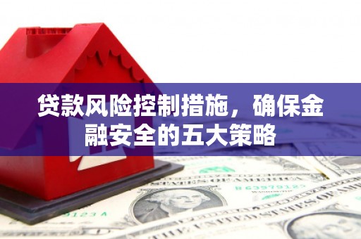 沙洋贷款风险控制措施，确保金融安全的五大策略