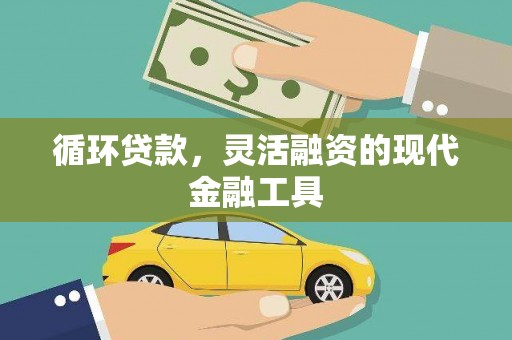 沙洋循环贷款，灵活融资的现代金融工具