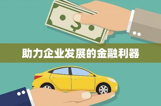 沙洋助力企业发展的金融利器