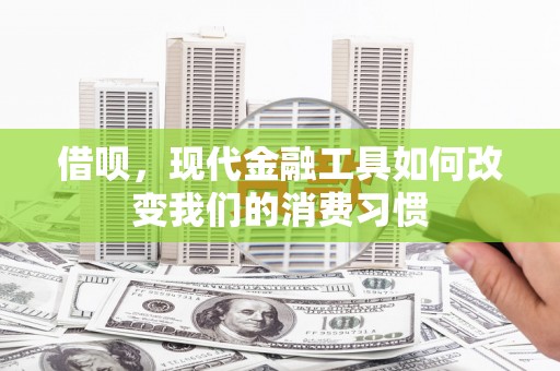 沙洋借呗，现代金融工具如何改变我们的消费习惯