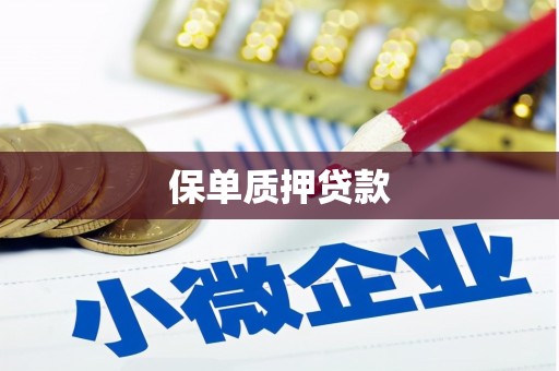 沙洋保单质押贷款