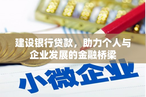 沙洋建设银行贷款，助力个人与企业发展的金融桥梁