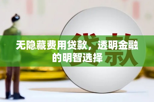 沙洋无隐藏费用贷款，透明金融的明智选择