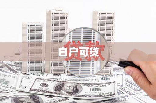 沙洋白户可贷