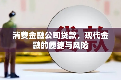 沙洋消费金融公司贷款，现代金融的便捷与风险