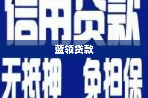 沙洋蓝领贷款