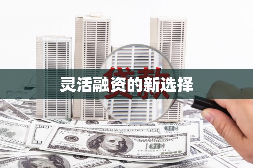 沙洋灵活融资的新选择