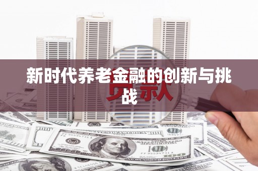 沙洋新时代养老金融的创新与挑战