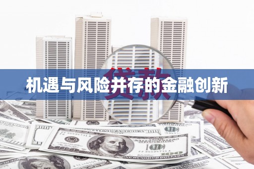沙洋机遇与风险并存的金融创新