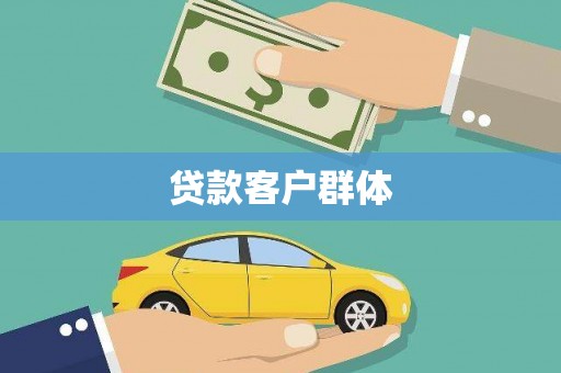 沙洋贷款客户群体