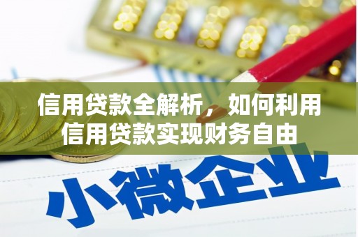 沙洋信用贷款全解析，如何利用信用贷款实现财务自由