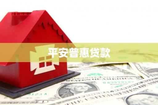 沙洋平安普惠贷款