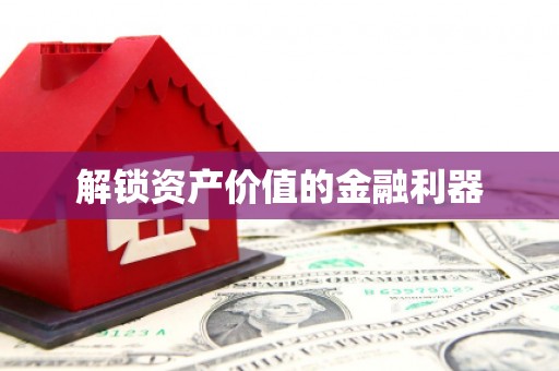 沙洋解锁资产价值的金融利器