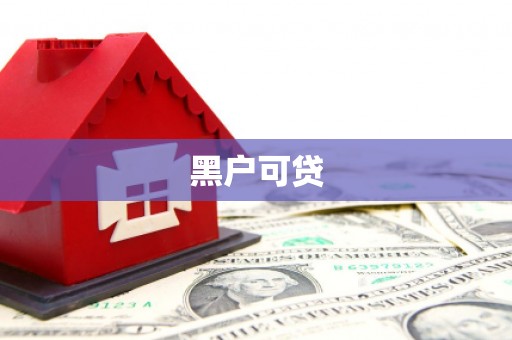沙洋黑户可贷